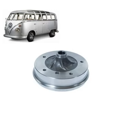 TAMBOR DE FREIO TRASEIRO VOLKSWGEN VW KOMBI CLIPER 1978 ATÉ 1981 - MDS FREIOS T08B