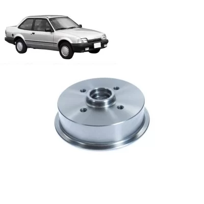 PAR TAMBOR DE FREIO TRASEIRO FORD ESCORT E VERONA E VOLKSWAGEN VW APOLLO ATÉ 1996 - MDS FREIOS T11