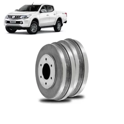 TAMBOR DE FREIO TRASEIRO MITSUBISHI L200 TRITON 2017 EM DIANTE - HIPPER FREIOS HF202D