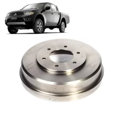 TAMBOR DE FREIO TRASEIRO MITSUBISHI L200 TRITON E PAJERO DAKAR 2008 ATÉ 2016 - HIPPER FREIOS HF202C