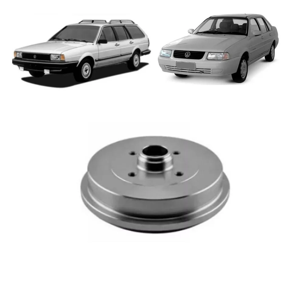 TAMBOR DE FREIO TRASEIRO FORD VERSAILLES E VOLKSWAGEN VW GOL, GOLF, PARATI, POLO, SAVEIRO E VOYAGE 1972 EM DIANTE - MDS FREIOS T31A