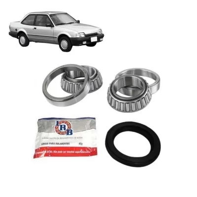 KIT ROLAMENTO DE RODA TRASEIRA FORD ESCORT E VERONA E VOLKSWAGEN VW APOLLO ATÉ 1993 - IRB AUTOMOTIVE IRB300