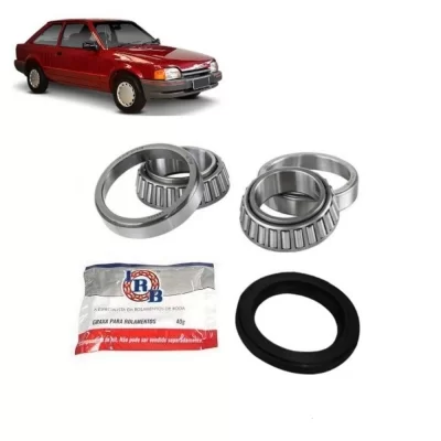 KIT ROLAMENTO DE RODA TRASEIRA FORD ESCORT E VERONA E VOLKSWAGEN VW APOLLO ATÉ 1993 - IRB AUTOMOTIVE IRB300