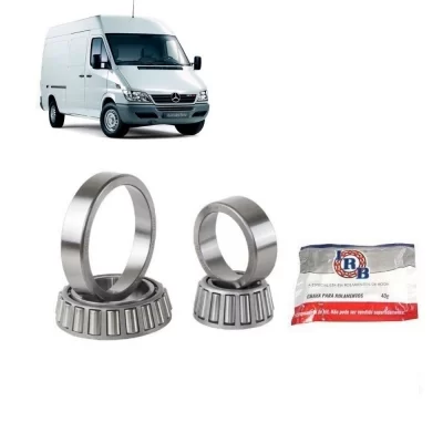 KIT ROLAMENTO DE RODA DIANTEIRA MERCEDES BENZ MB SPRINTER 1997 EM DIANTE - IRB AUTOMOTIVE IRB700