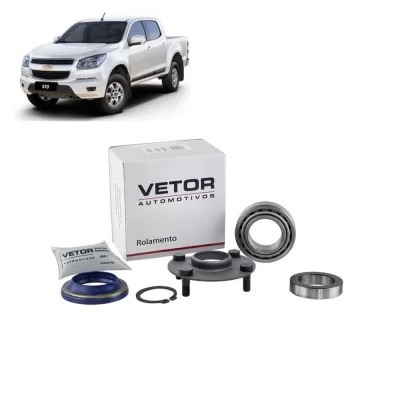 KIT ROLAMENTO DE RODA TRASEIRO GENERAL MOTORS GM BLAZER, S10 E SILVERADO E FORD RANGER - VETOR VK0011TG
