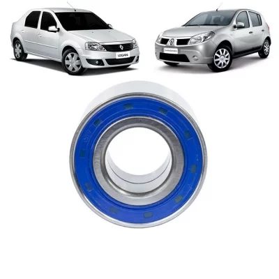 ROLAMENTO DE RODA TRASEIRA CITROEN C3  E XSARA E PEUGEOT 106, 206,207 E 306 E RENAULT CLIO, LOGAN E SANDERO 1991 EM DIANTE - VETOR 12025S9