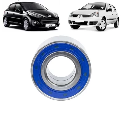 ROLAMENTO DE RODA TRASEIRA CITROEN C3  E XSARA E PEUGEOT 106, 206,207 E 306 E RENAULT CLIO, LOGAN E SANDERO 1991 EM DIANTE - VETOR 12025S9