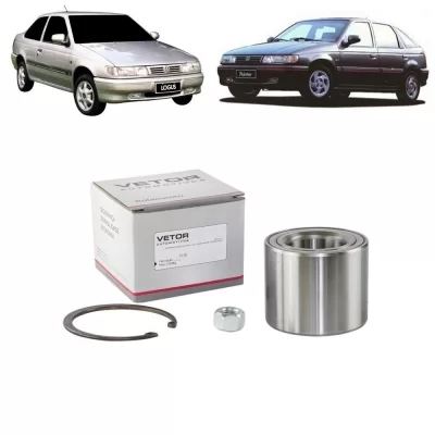 KIT ROLAMENTO DE RODA DIANTEIRA FORD COURIER, ESCORT, FIESTA, KA E VERONA E VOLKSWAGEN VW LOGUS E POINTER 1993 EM DIANTE - VETOR VK0029DF
