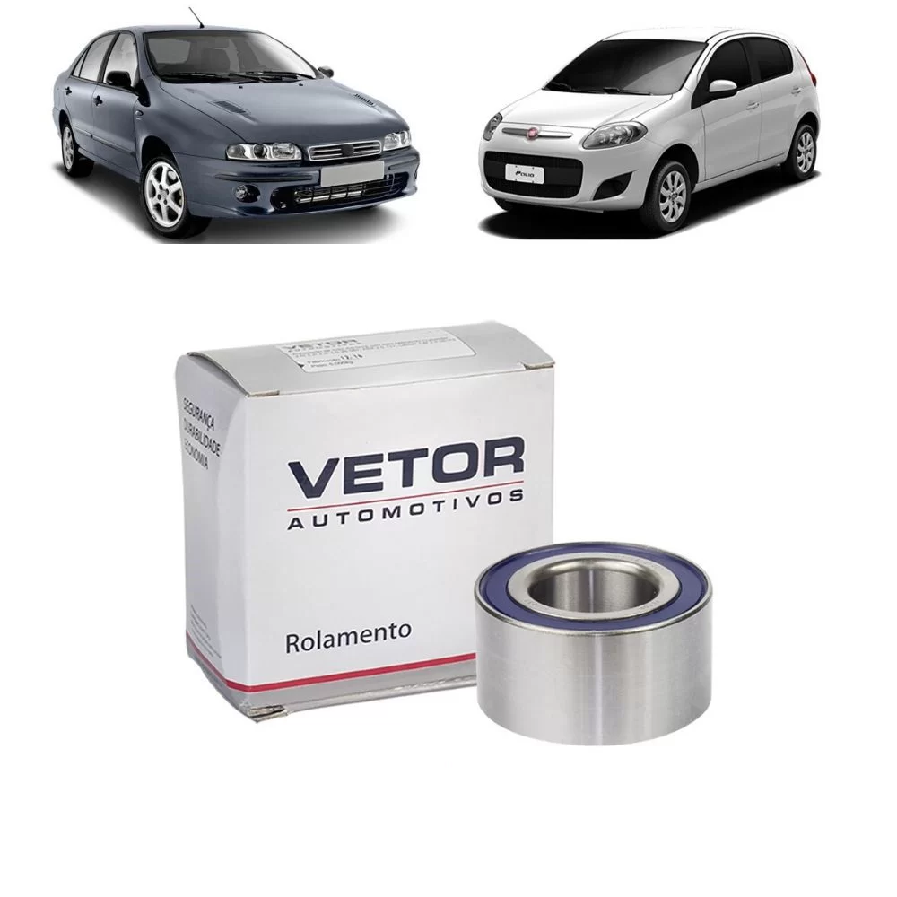 ROLAMENTO DE RODA DIANTEIRA FIAT BRAVA, DOBLO, IDEA, LINEA, PALIO, PUNTO, SIENA, STRADA, TEMPRA E FIORINO 1992 EM DIANTE - VETOR 377237