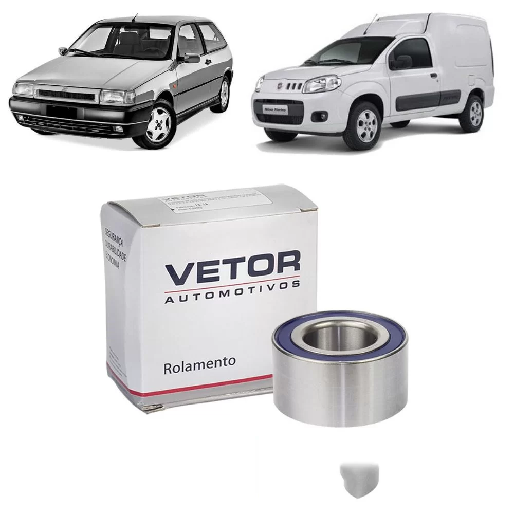 ROLAMENTO DE RODA DIANTEIRA FIAT BRAVA, DOBLO, IDEA, LINEA, PALIO, PUNTO, SIENA, STRADA, TEMPRA E FIORINO 1992 EM DIANTE - VETOR 377237