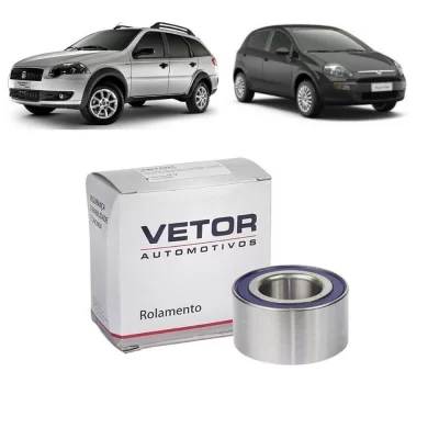 ROLAMENTO DE RODA DIANTEIRA FIAT BRAVA, DOBLO, IDEA, LINEA, PALIO, PUNTO, SIENA, STRADA, TEMPRA E FIORINO 1992 EM DIANTE - VETOR 377237