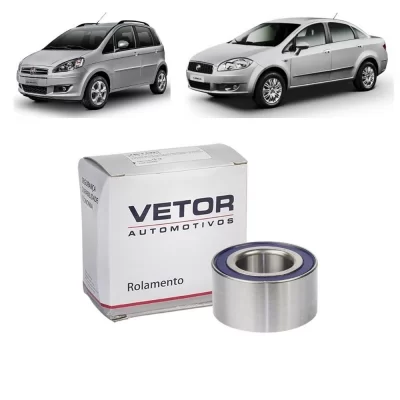 ROLAMENTO DE RODA DIANTEIRA FIAT BRAVA, DOBLO, IDEA, LINEA, PALIO, PUNTO, SIENA, STRADA, TEMPRA E FIORINO 1992 EM DIANTE - VETOR 377237