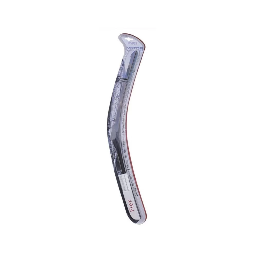 PALHETA LIMPADOR PARA-BRISA 24 POLEGADAS UNIVERSAL FLEX UNITÁRIA - VETOR PVF24