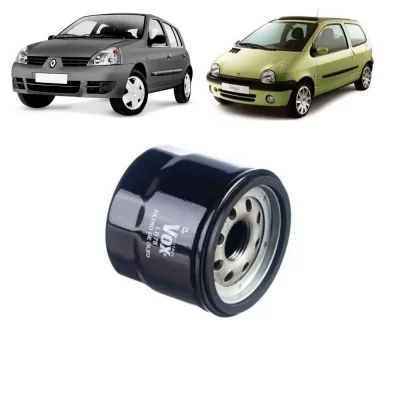 FILTRO DE ÓLEO DO MOTOR RENAULT CLIO, TWINGO, KANGO, SANDERO, LOGAN E NISSAN, SUBARU, KIA, MAZDA, SUZUKI DE 1991 EM DIANTE - VOX - LB78