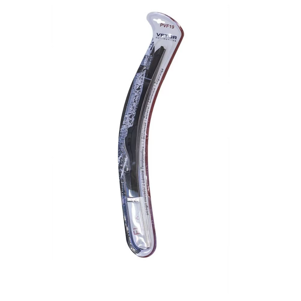PALHETA LIMPADOR PARA-BRISA 19 POLEGADAS UNIVERSAL FLEX UNITÁRIA - VETOR PVF19