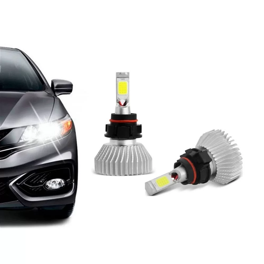 KIT LAMPADA H16 SUPER LED 2D 6000K 6400LM - VELOX - 800119