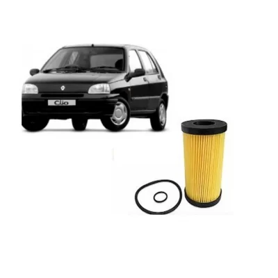 FILTRO DE ÓLEO LUBRIFICANTE RENAULT CLIO 1.0 16V, TWINGO E KANGOO DE 2000 ATÉ 2012 (REFIL) - VOX - LE705