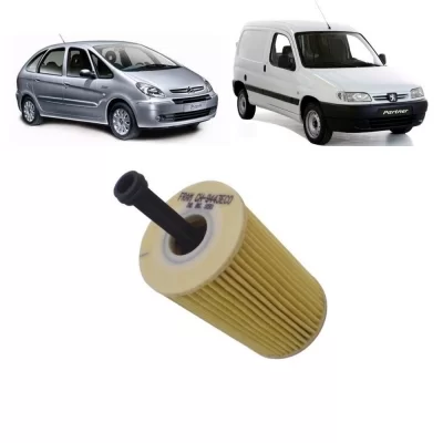FILTRO DE ÓLEO LUBRIFICANTE CITROEN C3 E XSARA E PEUGEOT 206, 306 E PARTNER 2000 EM DIANTE - FRAM CH9443ECO
