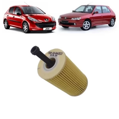 FILTRO DE ÓLEO LUBRIFICANTE CITROEN C3 E XSARA E PEUGEOT 206, 306 E PARTNER 2000 EM DIANTE - FRAM CH9443ECO