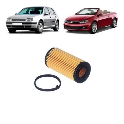 FILTRO DE ÓLEO LUBRIFICANTE VOLKSWAGEN VW JETTA, PASSAT, GOLF E AUDI A1, A3, TT DE 2004 EM DIANTE - TECFIL - PEL-313