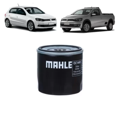 FILTRO DE ÓLEO LUBRIFICANTE AUDI E VOLKSWAGEN VW 2013 EM DIANTE - MAHLE OC1449