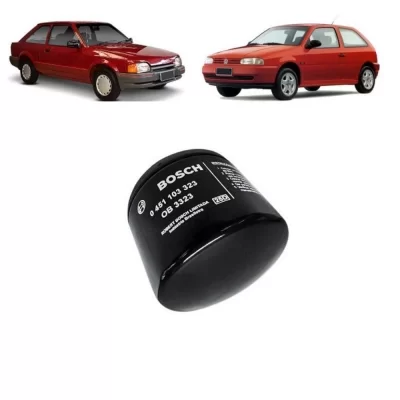 FILTRO DE ÓLEO LUBRIFICANTE GENERAL MOTORS GM, FORD, LADA, RENAULT E VOLKSWAGEN VW 1968 ATÉ 2013 - BOSCH 0451103323