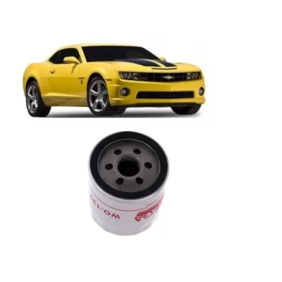 FILTRO DE ÓLEO LUBRIFICANTE GENERAL MOTORS GM CAMARO, CAPTIVA, CRUZE, S10, FIAT TORO, FREEMONT, JEEP COMPASS, CHRYSLER, DODGE, CADILLAC, GMC, HUMMER DE 2006 EM DIANTE - WEGA - WO133