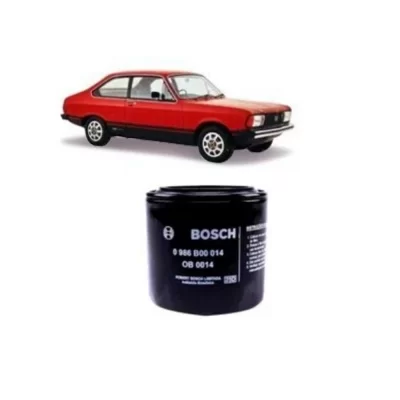 FILTRO DE ÓLEO LUBRIFICANTE DODGE, FIAT, FORD E LADA 1969 ATÉ 2016- BOSCH 0986B00014