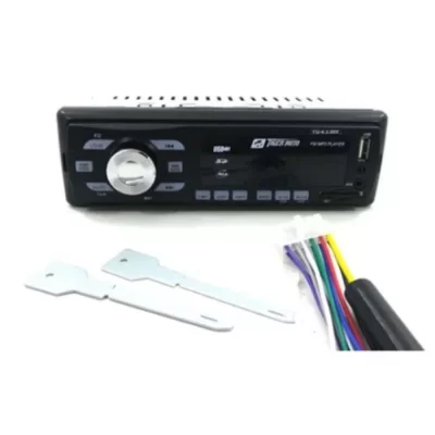 RÁDIO MP3 PLAYER AUTOMOTIVO USB, SD CARD, AUXILIAR P2 E 2 SAÍDAS RCA - TIGER TG0403009