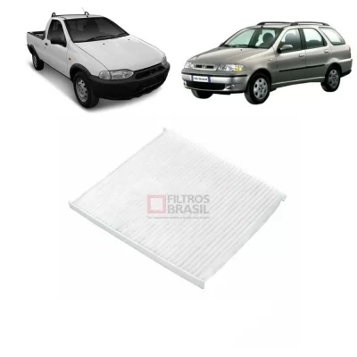 FILTRO DE AR CONDICIONADO FIAT PALIO E SIENA 1996 ATÉ 2004 - FILTROS BRASIL FB508