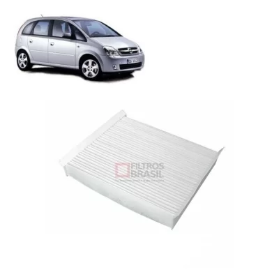 FILTRO DE AR CONDICIONADO GENERAL MOTORS GM MERIVA E MONTANA 2002 EM DIANTE - FILTROS BRASIL FB704