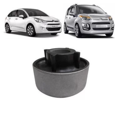 BUCHA DE BANDEJA DIANTEIRA CITROEN AIRCROSS E C3 E PEUGEOT 208 PARTE TRASEIRA MAIOR 2011 EM DIANTE - SAMPEL 8063