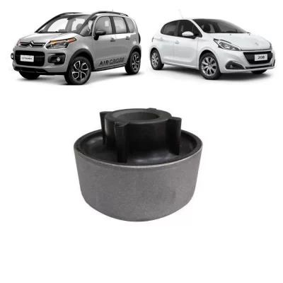 BUCHA DE BANDEJA DIANTEIRA CITROEN AIRCROSS E C3 E PEUGEOT 208 PARTE TRASEIRA MAIOR 2011 EM DIANTE - SAMPEL 8063