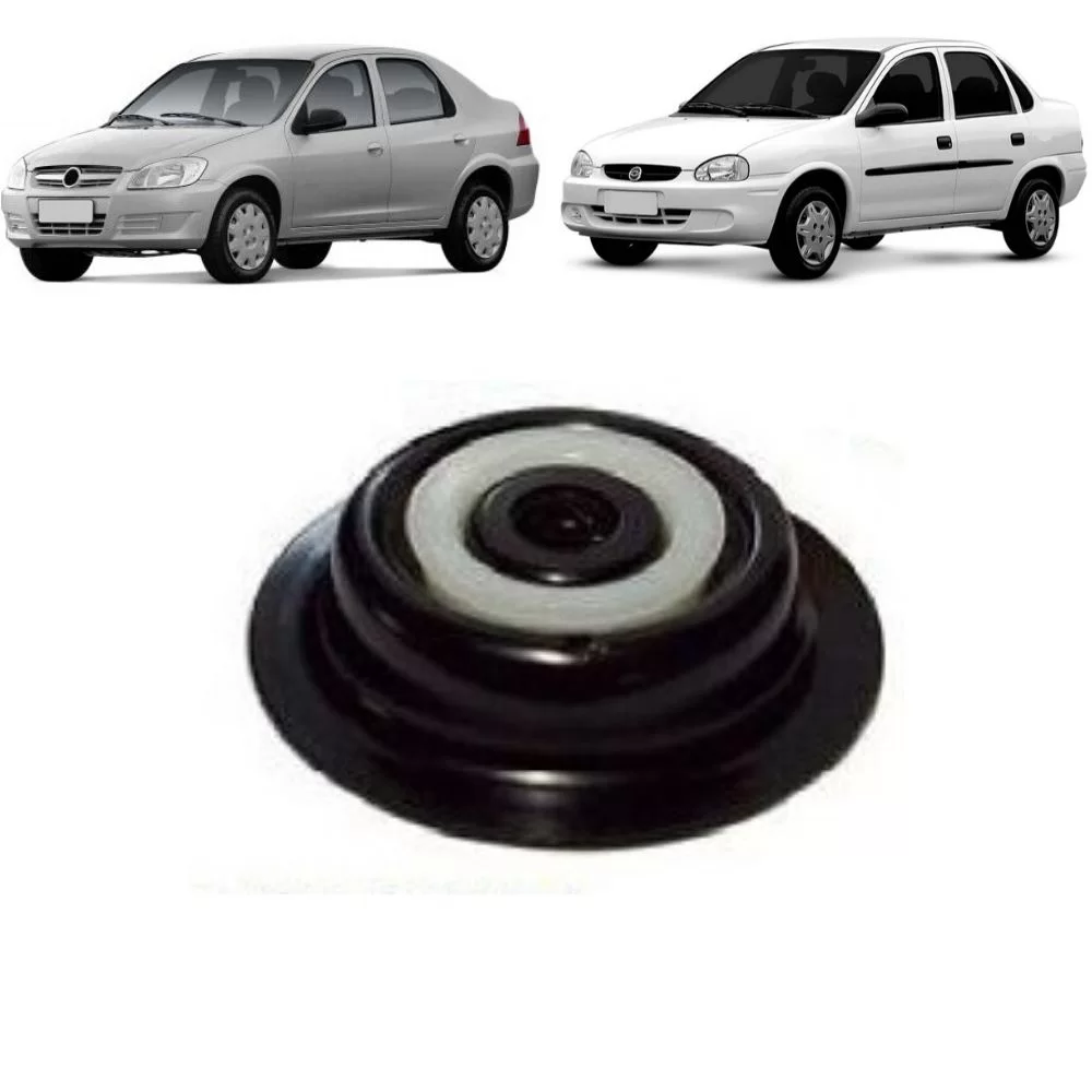 BASE COM ROLAMENTO AMORTECEDOR DIANTEIRO GENERAL MOTORS GM CELTA, CORSA E PRISMA 1994 ATÉ 2016 - VIPPEL VP80614