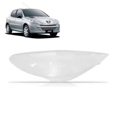 LENTE DO FAROL PEUGEOT 207 LADO DIREITO 2009 EM DIANTE - ZEENE ZN6160110