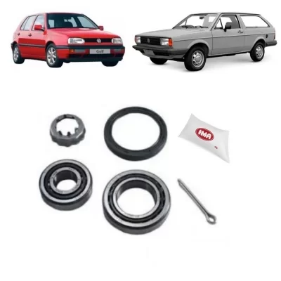 KIT ROLAMENTO DE RODA TRASEIRA FORD ROYALE E VERSAILLES E VOLKSWAGEN VW FOX, GOL, GOLF, PARATI, POLO, SAVEIRO E VOYAGE 1974 EM DIANTE - IMA ALK4529
