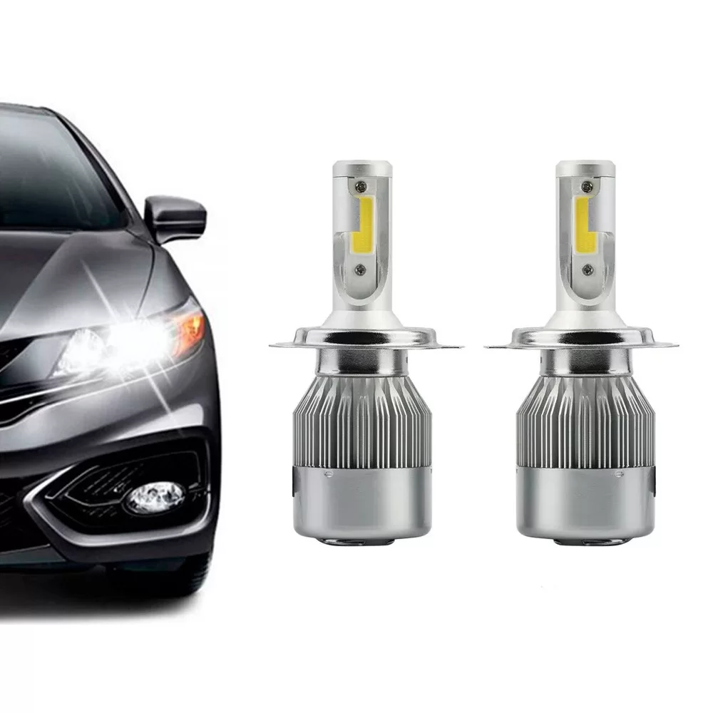 KIT LÂMPADA H15 SUPER LED TRUK 6000K 8000 LÚMENS - RAYX MIFLTH15