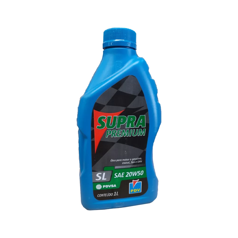 LUBRIFICANTE DE MOTOR SL SAE 20W50 SUPRA PREMIUM - PDV 56