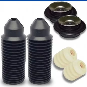 PAR DE AMORTECEDOR, COXIM E KIT DIANTEIRO VOLKSWAGEN VW GOL G2 1995 ATÉ 1999 - NAKATA E VIPPEL