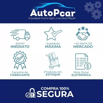 PAR DE AMORTECEDOR, COXIM E KIT DIANTEIRO VOLKSWAGEN VW GOL G2 1995 ATÉ 1999 - NAKATA E VIPPEL