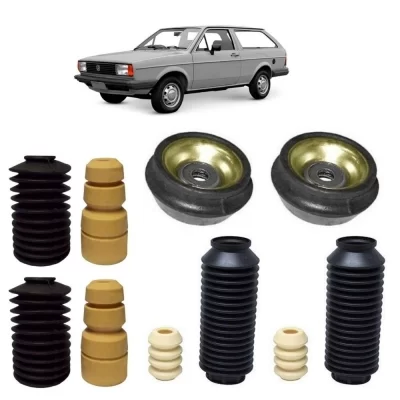 COXIM E KIT DO AMORTECEDOR DIANTEIRO E TRASEIRO VOLKSWAGEN VW VOYAGE G1 1980 ATÉ 1994 - VIPPEL