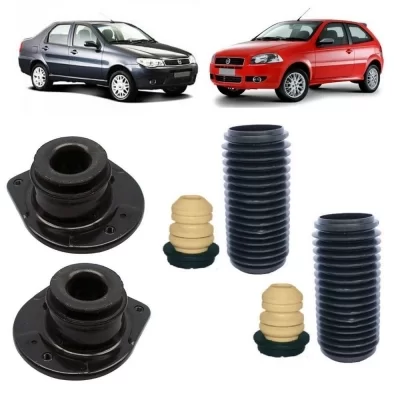 COXIM E KIT DO AMORTECEDOR DIANTEIRO FIAT PALIO 1996 ATÉ 2011 - VIPPEL