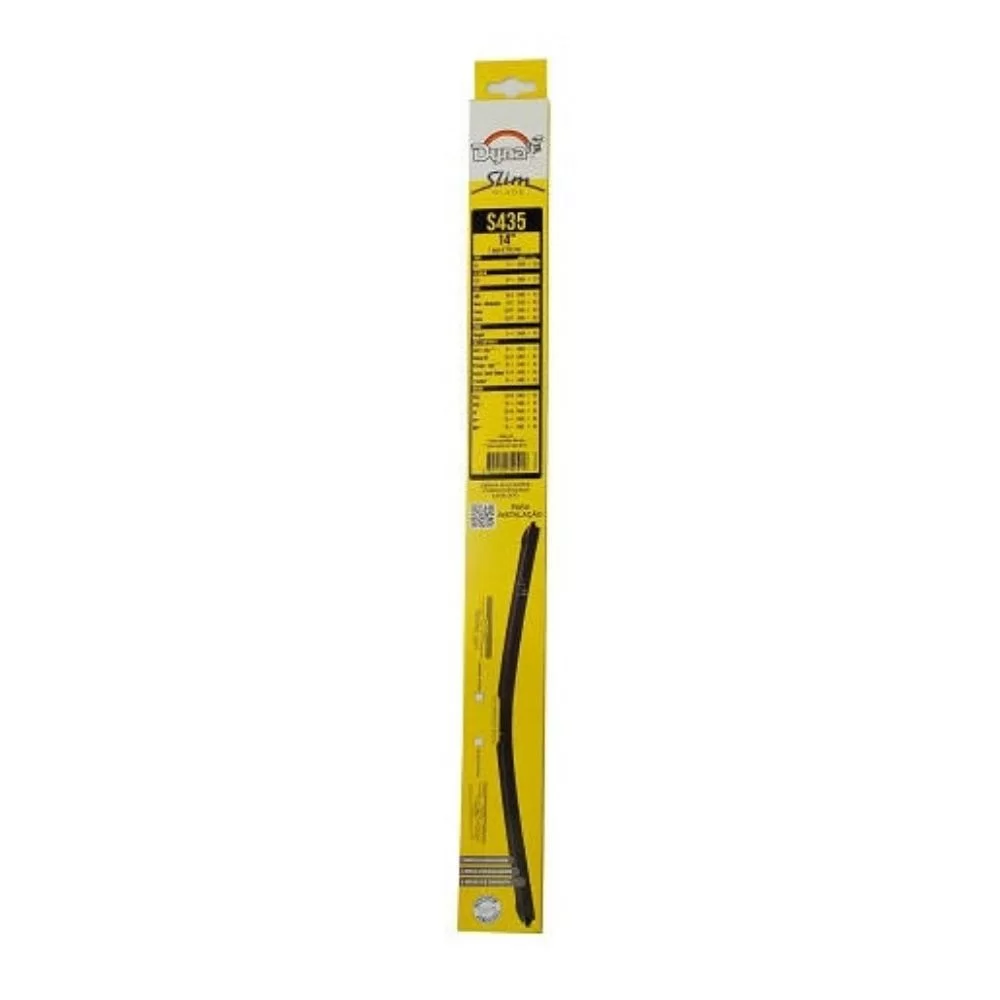 PALHETA LIMPADOR PARA-BRISA DIANTEIRA 14 POLEGADAS UNIVERSAL - DYNA S435
