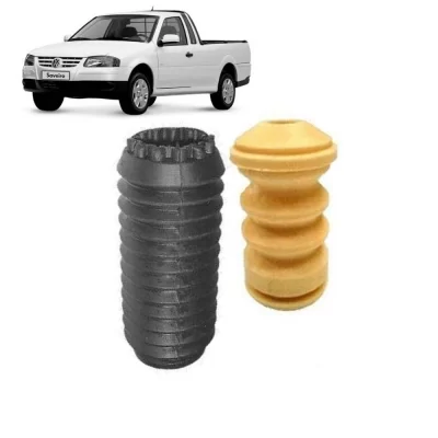 KIT DO AMORTECEDOR TRASEIRO VOLKSWAGEN VW GOL, PARATI, SAVEIRO E VOYAGE 1998 EM DIANTE SEM CANECA - VIPPEL VP76760