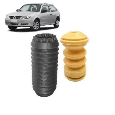 KIT DO AMORTECEDOR TRASEIRO VOLKSWAGEN VW GOL, PARATI, SAVEIRO E VOYAGE 1998 EM DIANTE SEM CANECA - VIPPEL VP76760