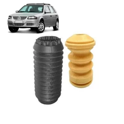 KIT DO AMORTECEDOR TRASEIRO VOLKSWAGEN VW GOL, PARATI, SAVEIRO E VOYAGE 1998 EM DIANTE SEM CANECA - VIPPEL VP76760