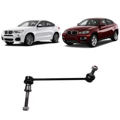 BIELETA DA BARRA ESTABILIZADORA DIANTEIRA BMW X5 E X6 LADO ESQUERDO 2007 ATÉ 2018 - SOLOPES SLP361E