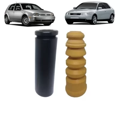 KIT DO AMORTECEDOR TRASEIRO AUDI A3 E VOLKSWAGEN VW BORA, GOLF E NEW BEETLE 1999 ATÉ 2014 - VIPPEL VP58701
