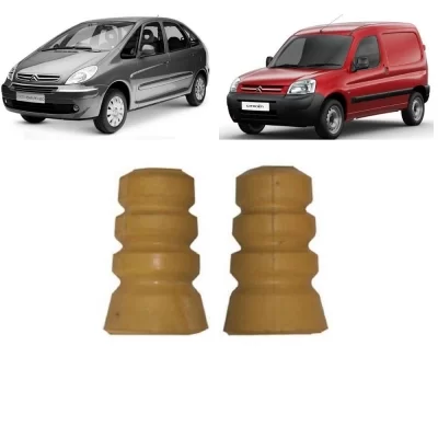 KIT BATENTE DO AMORTECEDOR TRASEIRO CITROEN BERLINGO E XSARA 1996 ATÉ 2012 - VIPPEL VP76569