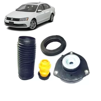 KIT COMPLETO DO AMORTECEDOR DIANTEIRO VOLKSWAGEN VW JETTA, PASSAT E TIGUAN 2007 EM DIANTE COM ROLAMENTO - VIPPEL VP80296